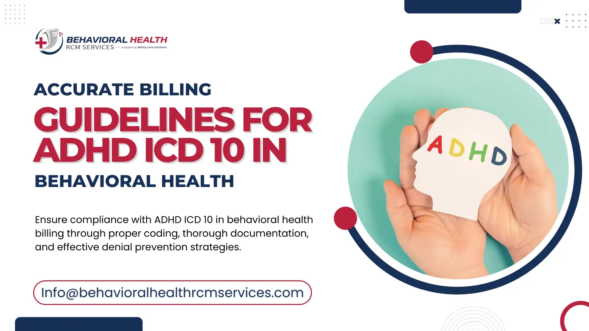 ADHD ICD 10 | Behavioral Health RCM Services