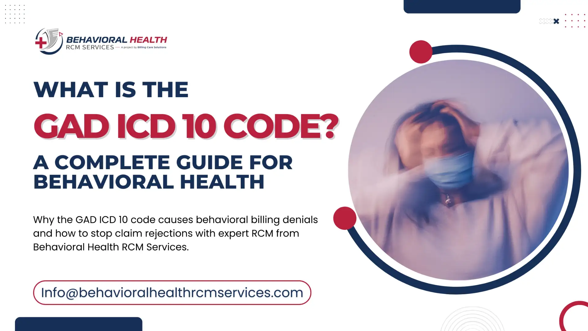 Avoid GAD ICD 10 Code Mistakes | Behavioral Health RCM Services