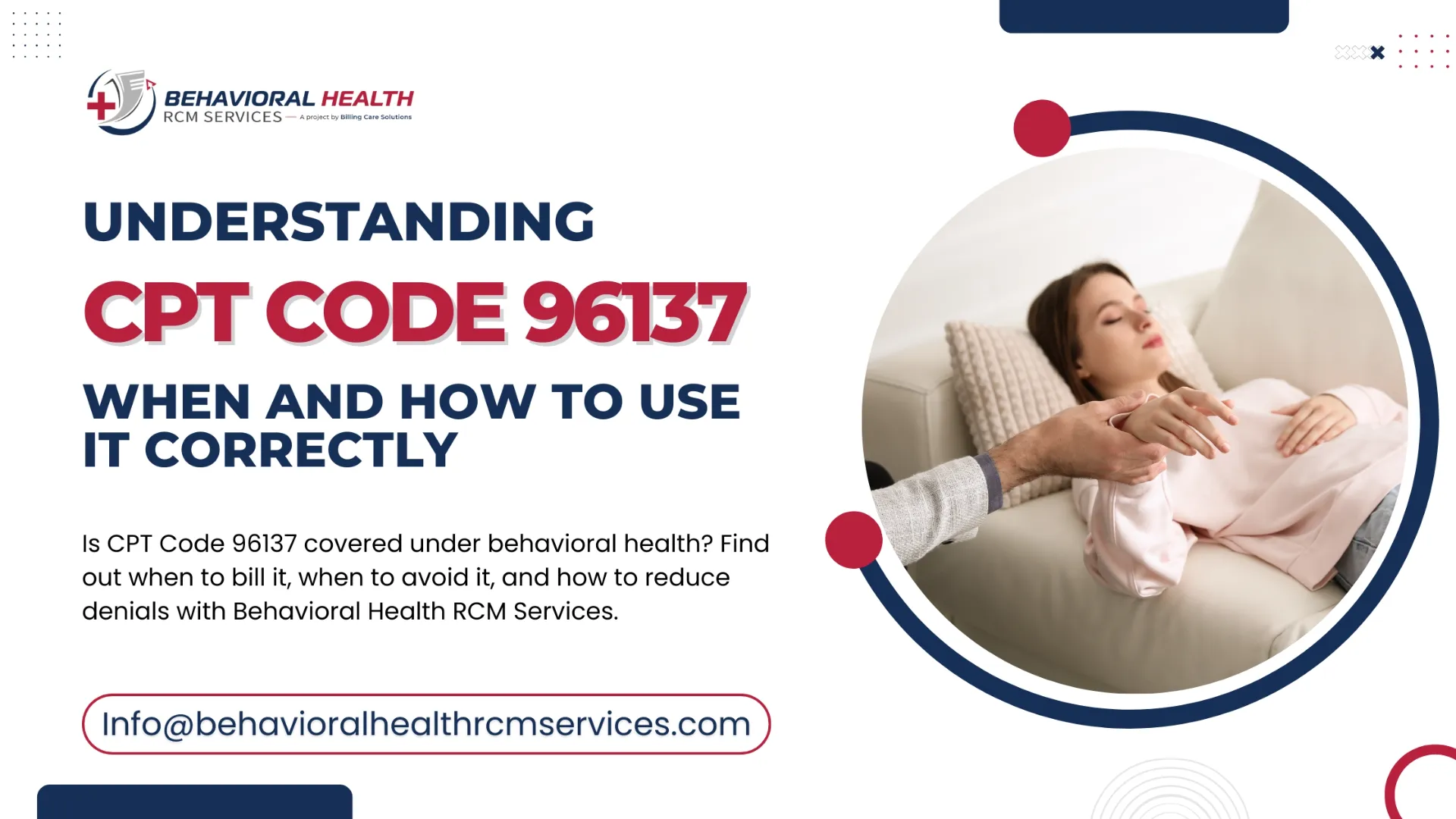 Expert CPT Code 96137 | Behavioral Health RCM Services