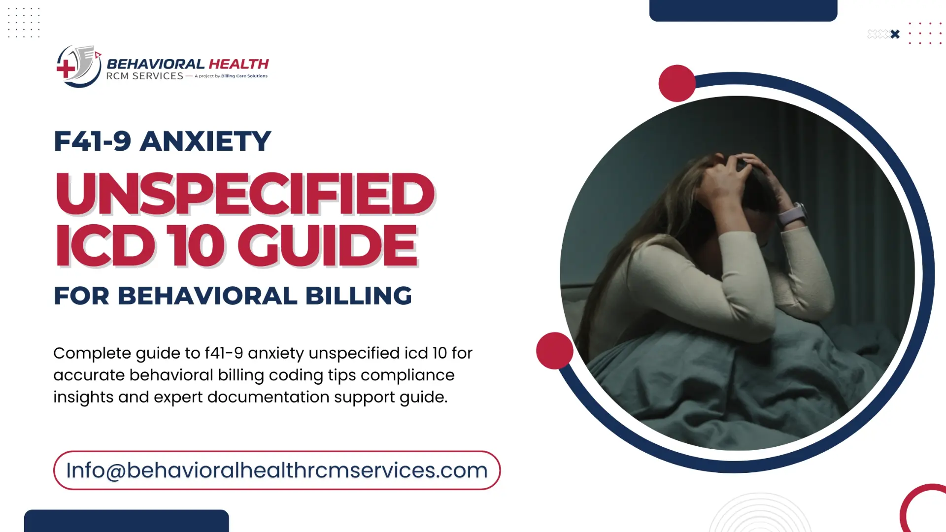 Expert F41.9 ICD 10 Guide | Behavioral Health RCM Services