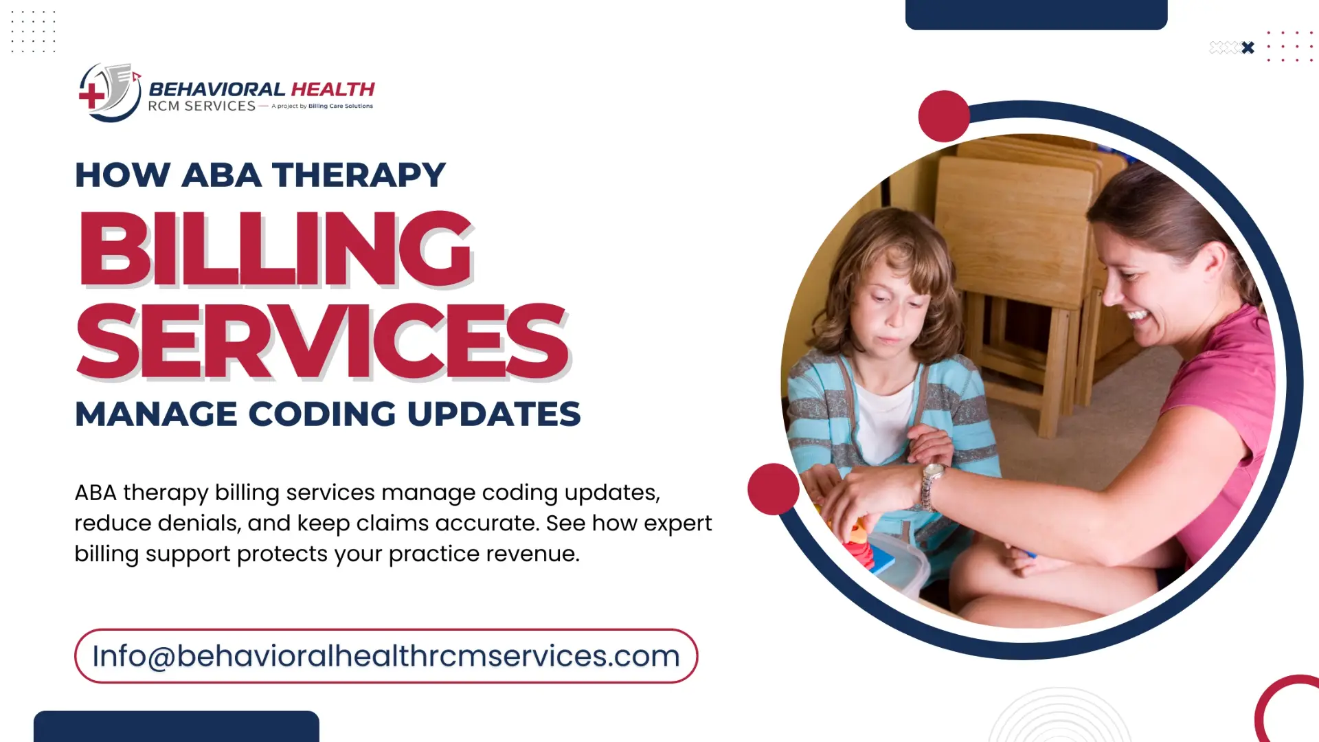 Reliable ABA Therapy Billing | Behavioral Health RCM Services